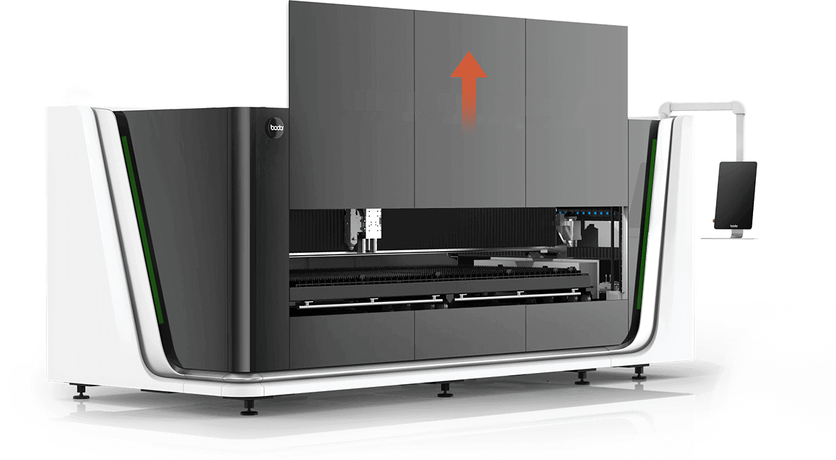 Bodor i7 Faserlaser bei Laserkant-Technik